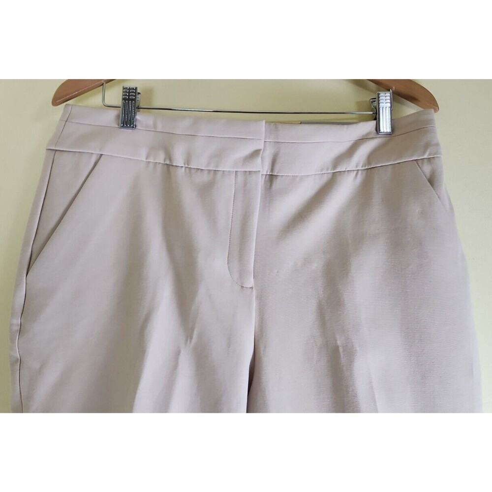 NWT Chico's Slim Ankle So Slimming Classic Sand Colored Pants, Size 12 R
